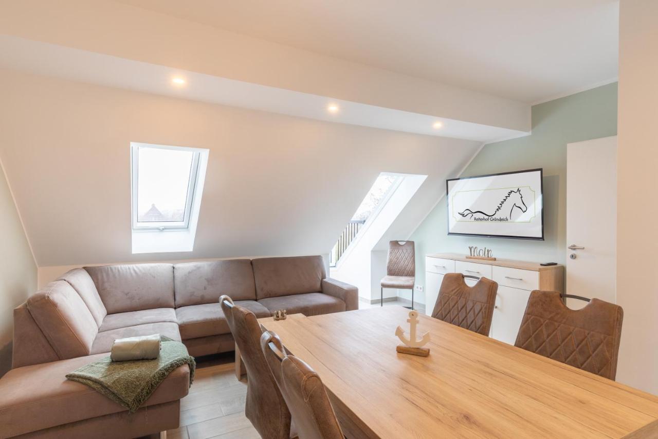 Reiterhof Gruendeich Apartment Holtgast Екстериор снимка